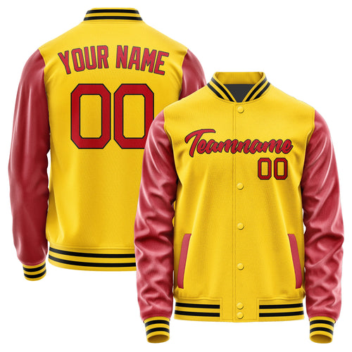 Custom Gold Red Jacket JA3030143017B21714