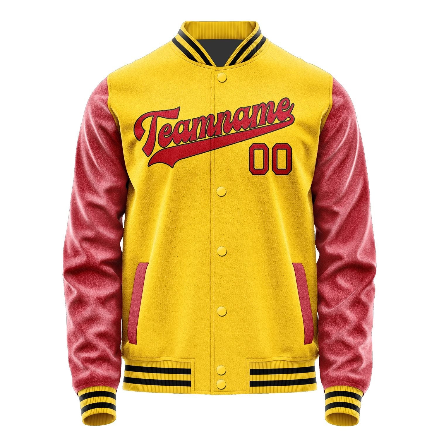 Custom Gold Red Jacket JA3030143017B31714
