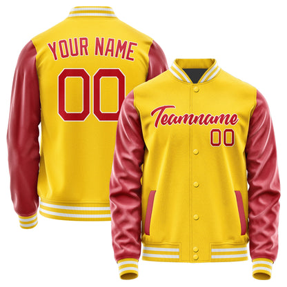 Custom Gold Red Jacket JA3030143018B21814