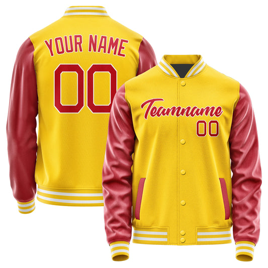 Custom Gold Red Jacket JA3030143018B21814