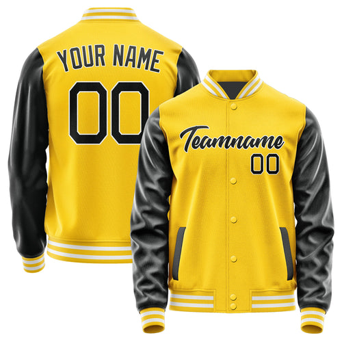 Custom Gold Black Jacket JA3030173018B21817