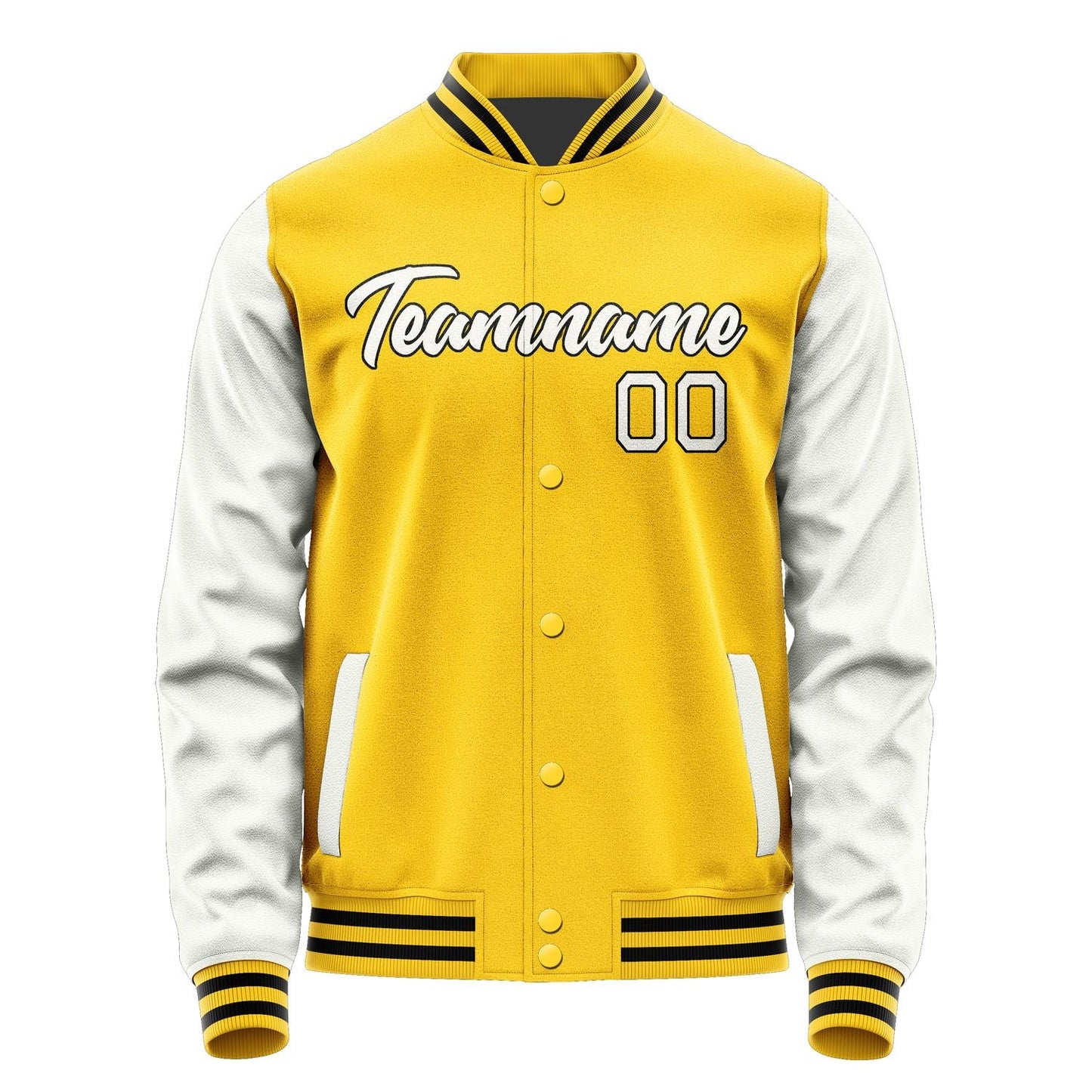 Custom Gold Black Jacket JA3030173018B21817