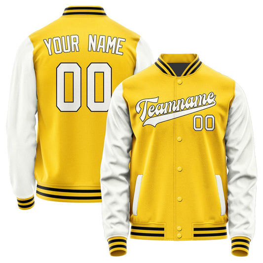Custom Gold White Jacket JA3030183017B31718