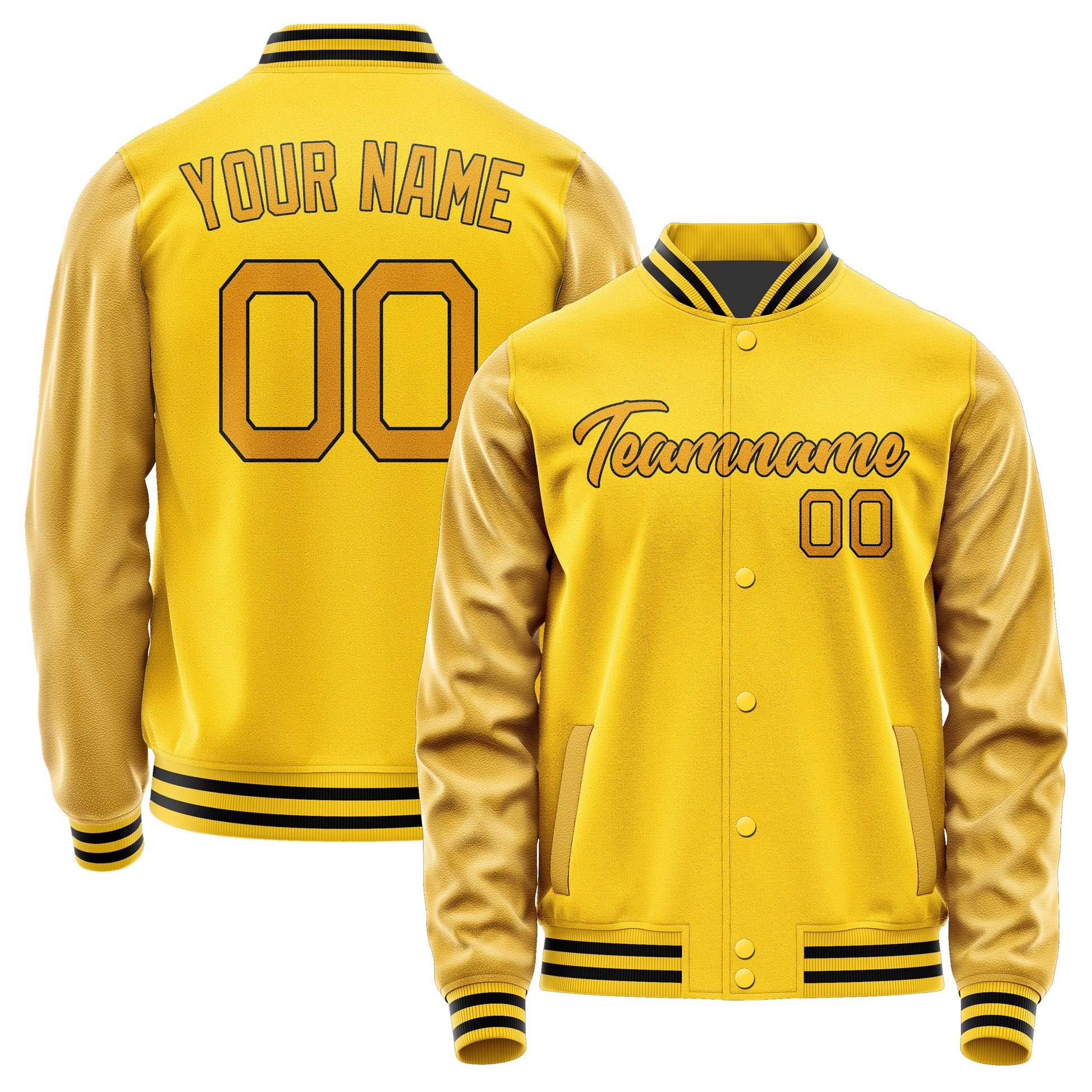 Custom Gold Yellow Jacket JA3030193017B21719