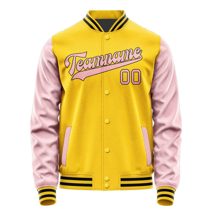 Custom Gold Light Pink Jacket JA3030213017B31721