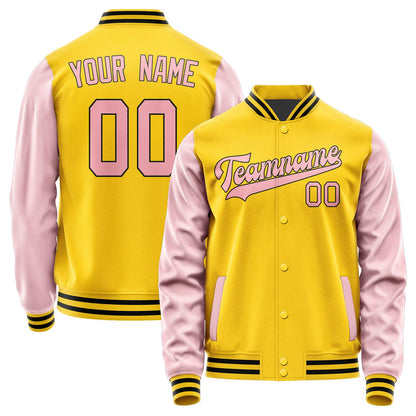 Custom Gold Light Pink Jacket JA3030213017B31721