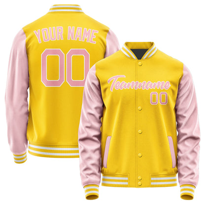 Custom Gold Light Pink Jacket JA3030213018B21821