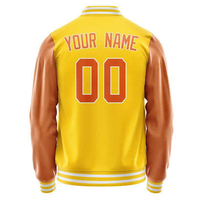 Custom Gold Orange Jacket JA3030283018B31828