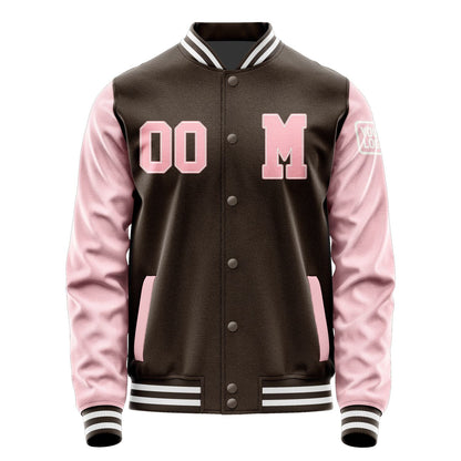 Custom Brown Light Pink Jacket Jb0101210118211818