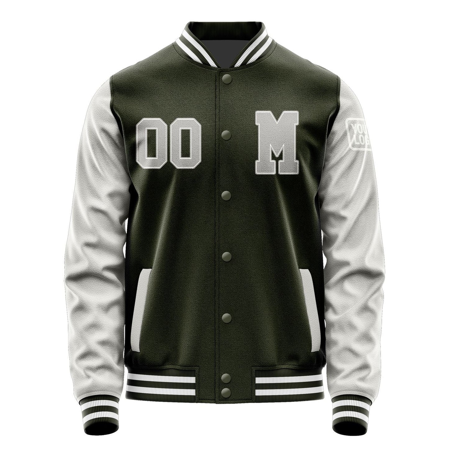 Custom Olive Gray Jacket Jb0202040218041818