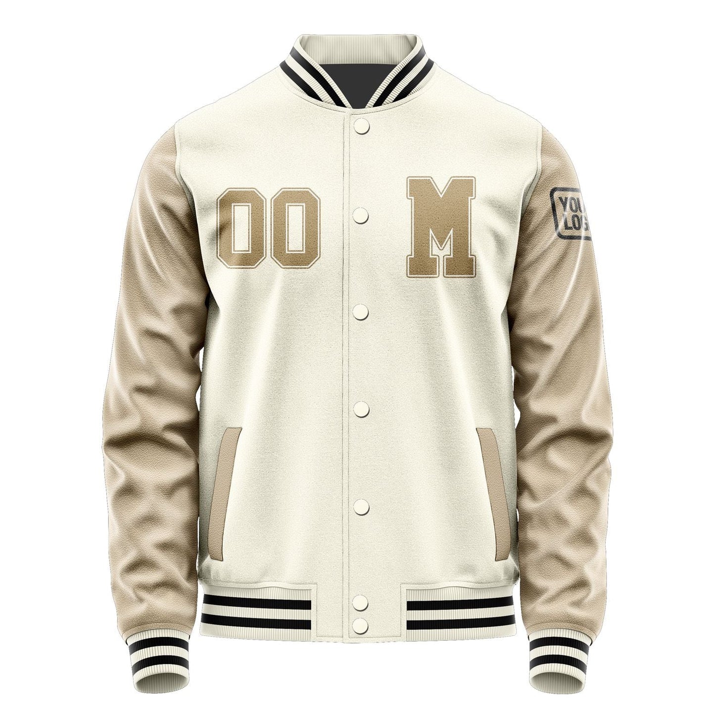 Custom Cream Light Khaki Jacket Jb0303250317251817