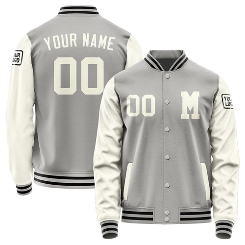 Custom Gray Cream Jacket Jb0404030417031817