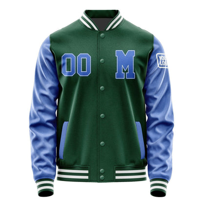 Custom Green Sky Blue Jacket Jb0505090518091818