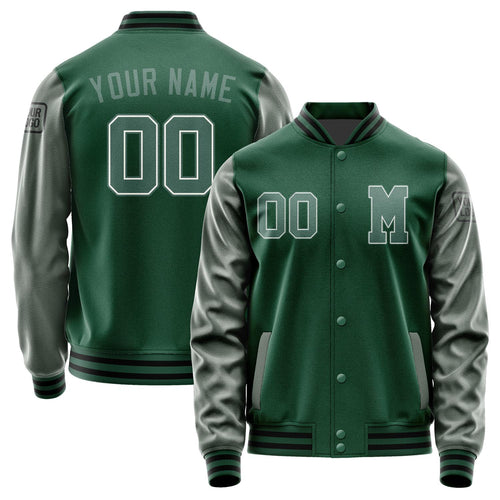 Custom Green Blue Green Jacket Jb0505270517271817