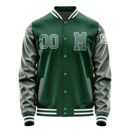 Custom Green Blue Green Jacket Jb0505270518271818