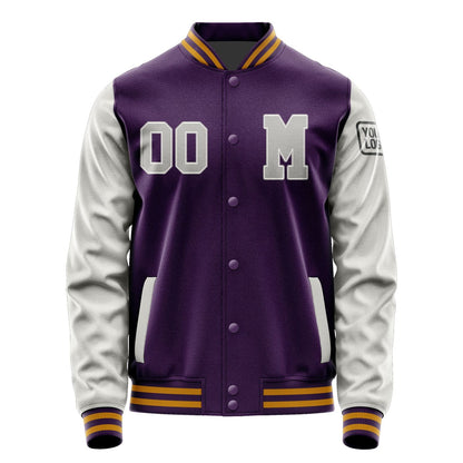 Custom Purple Gray Jacket Jb0707040719041817