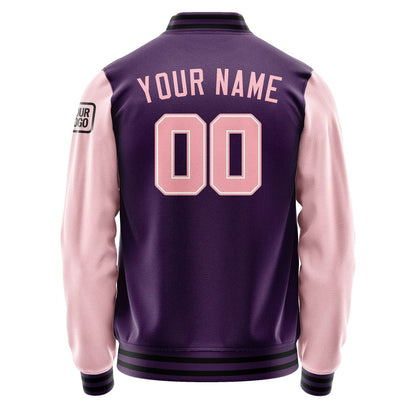 Custom Purple Light Pink Jacket Jb0707210717211817