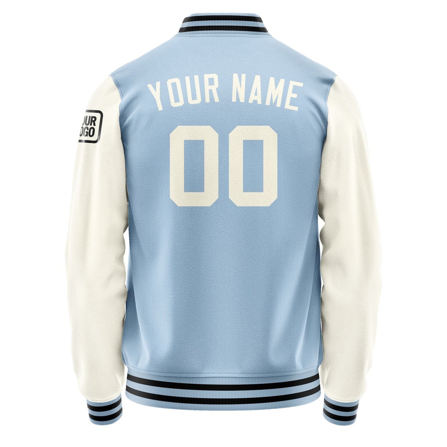 Custom Light Blue Cream Jacket Jb0808030817031817