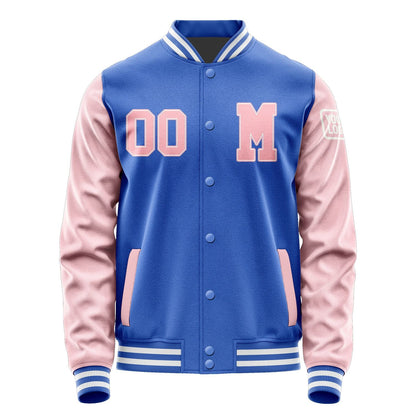 Custom Sky Blue Light Pink Jacket Jb0909210918211818
