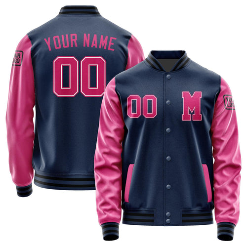 Custom Blue Pink Jacket Jb1010131017131817
