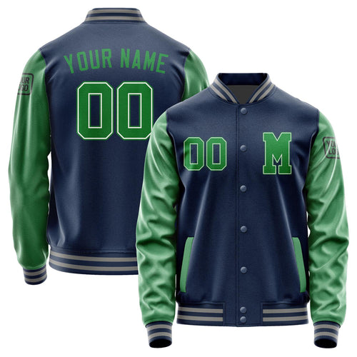 Custom Blue Emerald Green Jacket Jb1010241004241817