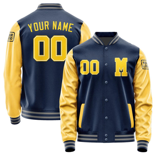 Custom Blue Gold Jacket Jb1010301004301817