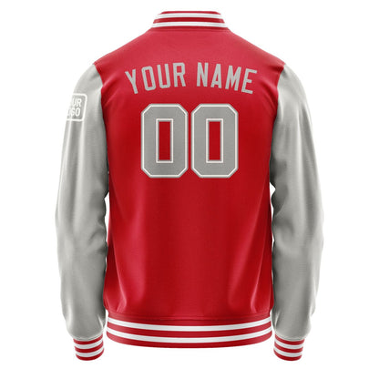 Custom Red Gray Jacket Jb1414041418041818