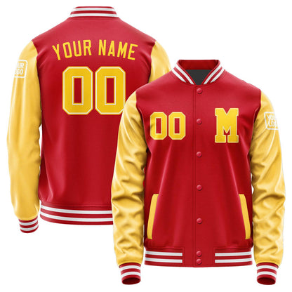 Custom Red Gold Jacket Jb1414301418301818