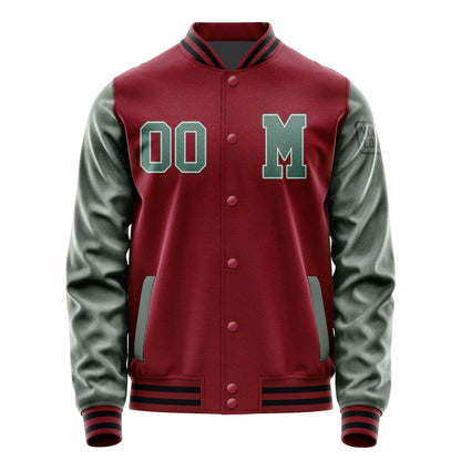 Custom Crimson Red Blue Green Jacket Jb1515271517271817