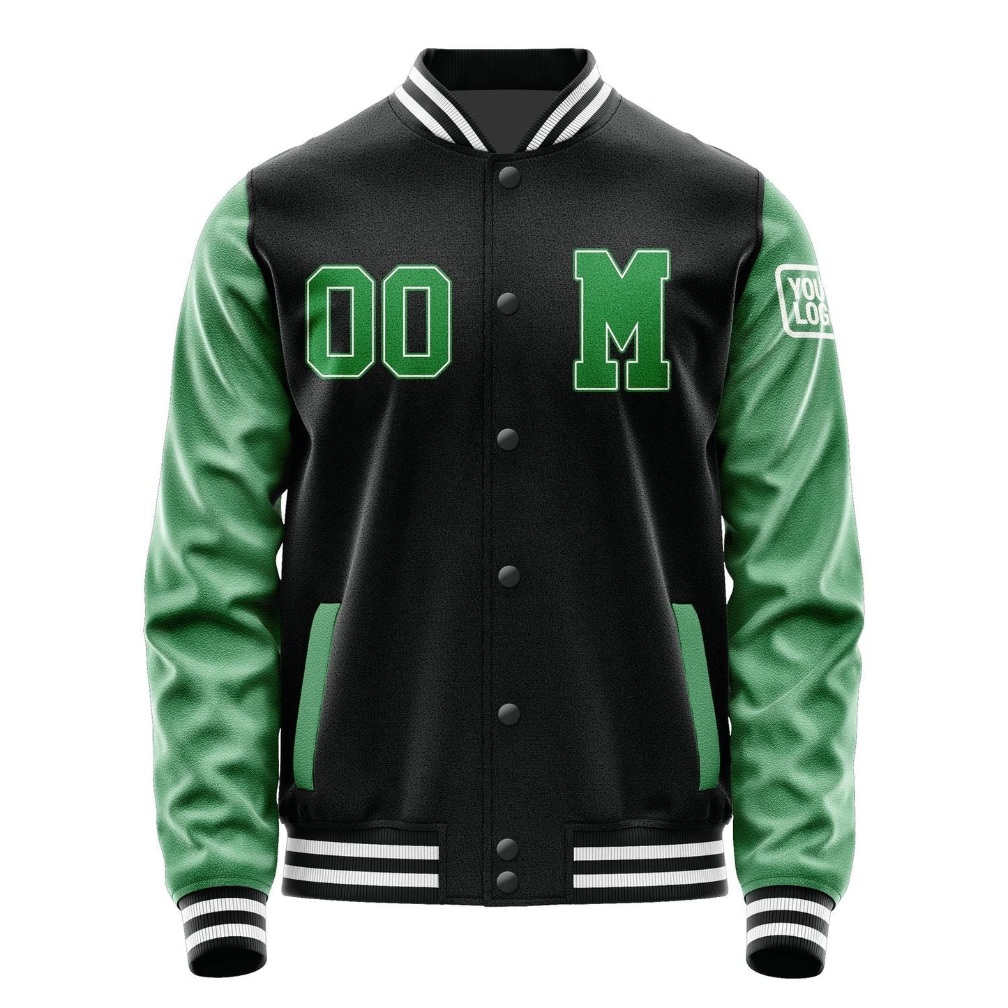 Custom Black Emerald Green Jacket Jb1717241718241818