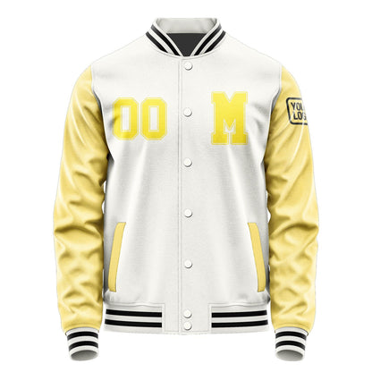 Custom White Light Yellow Jacket Jb1818261817261817