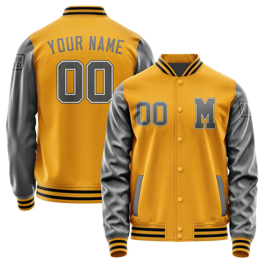 Custom Yellow Dark Grey Jacket Jb1919201917201817
