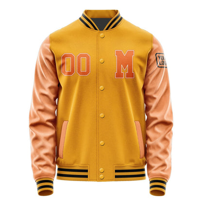 Custom Yellow Orange Jacket Jb1919281917281817