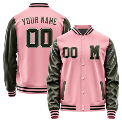 Custom Light Pink Dunkles Jacket Jb2121022117021817