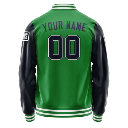 Custom Emerald Green Navy Jacket Jb2424112418111818