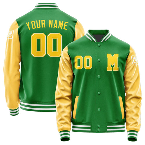 Custom Emerald Green Gold Jacket Jb2424302418301818