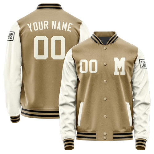 Custom Light Khaki Cream Jacket Jb2525032517031817