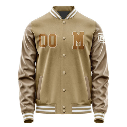 Custom Light Khaki Khaki Jacket Jb2525222518221818