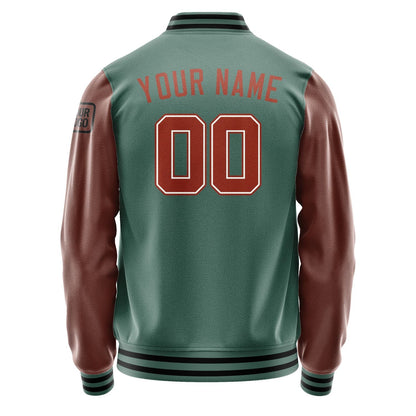 Custom Blue Green Coral Red Jacket Jb2727162717161817