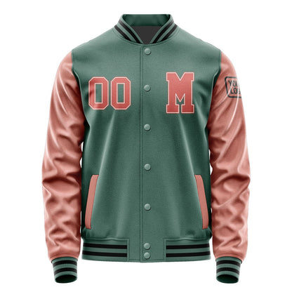 Custom Blue Green Copper Rose Jacket Jb2727292717291817