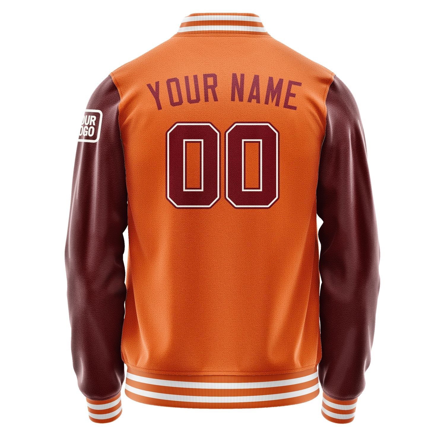 Custom Orange Crimson Red Jacket Jb2828152818151818