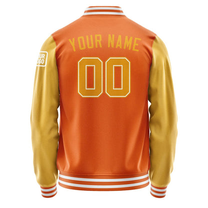 Custom Orange Yellow Jacket Jb2828192818191818