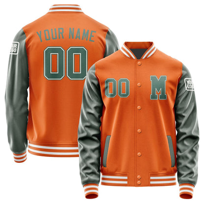 Custom Orange Blue Green Jacket Jb2828272818271818