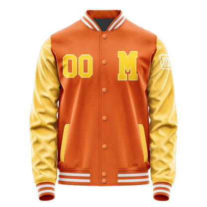 Custom Orange Gold Jacket Jb2828302818301818