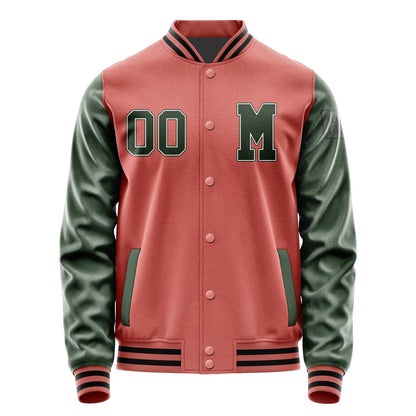 Custom Copper Rose Dark Green Jacket Jb2929062917061817