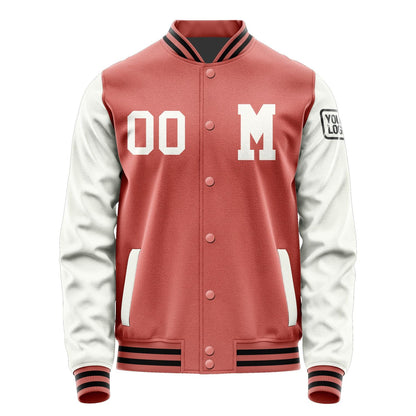 Custom Copper Rose White Jacket Jb2929182917181817