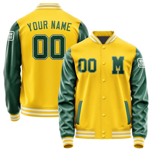 Custom Gold Green Jacket Jb3030053018051818