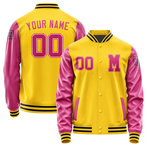 Custom Gold Pink Jacket Jb3030133017131817