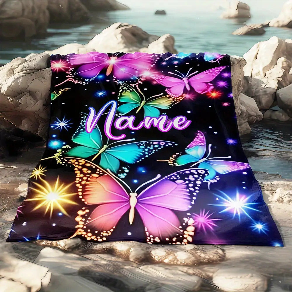 Gifts for Daughter Blanket - Name - From Parents, Birthday, Christmas, Everyday Encouragement, Inspirational