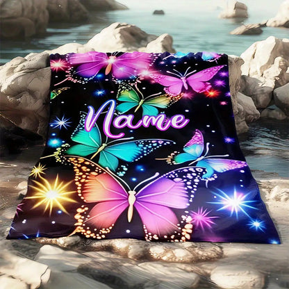 Gifts for Daughter Blanket - Name - From Parents, Birthday, Christmas, Everyday Encouragement, Inspirational